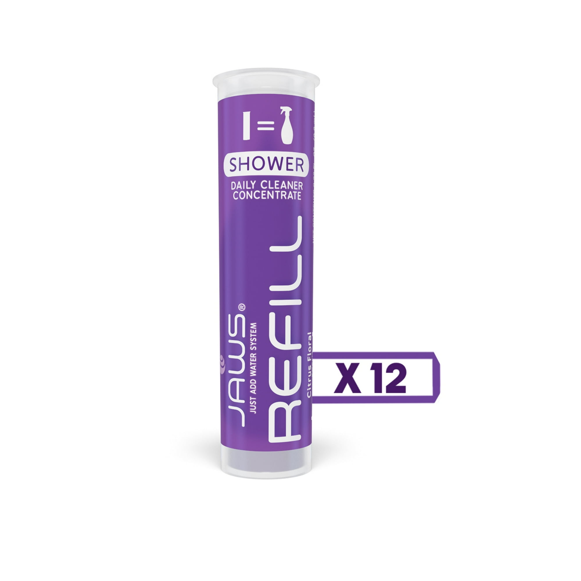 Jaws - Repuesto Capsulas Limpiador Diario Ducha 12 Un