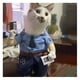 thumbnail image 1 of Disfraz de policía con sombrero para mascotas perros y gatos traje de policía, talla S, 1 of 3