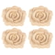 thumbnail image 4 of 4x Calcomanías De Tallado De Flores De Apliques Tallados En Madera Para Puerta Dia.2.76inch, 4 of 5