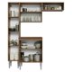 thumbnail image 5 of Kit Muebles de Cocina Madesa Emilly 156 cm 03 Marrón/Negro, 5 of 8