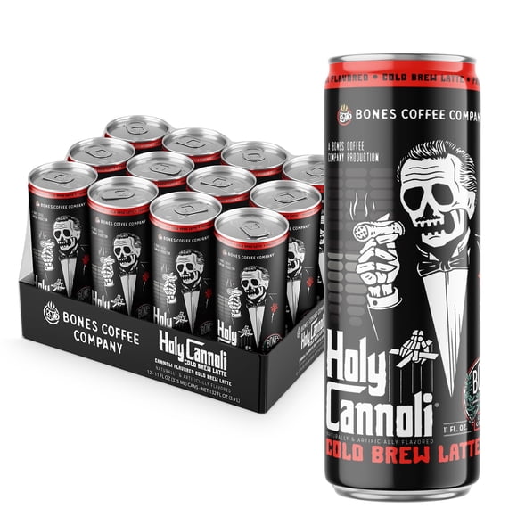 Coffee Bones Coffee Holy Cannoli 315 ml (paquete de 12)