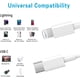 thumbnail image 5 of Cable USB-C a Lightning RCTech, paquete de 3 unidades, 1,8 m, para iPhone, color blanco, 5 of 7