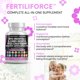 thumbnail image 4 of Suplemento Clean Nutraceuticals Fertiliforce 2050 mg para mujeres, 4 of 9
