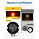 thumbnail image 4 of Luces Direccionales LED ANONEMOTO 3.25 Pulgadas 1157 1156 para Harley, 4 of 7