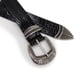 thumbnail image 5 of Cinturón Mujer Textura Croco Hebilla Moda casual plateado Talla Única, 5 of 5