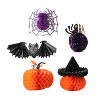 Bothyi - Suministros De Fiesta De Abanico De Papel Colgante Creativo, Guirnalda Circular Para Decoración De Puerta Y Habitación