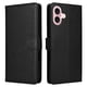 thumbnail image 1 of Funda Cartera para iPhone 17 con Tarjetero, Soporte y Cordón - Protección Negro, 1 of 5