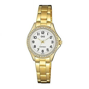 Reloj Analogo Dorado Q&Q C223J004Y