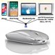thumbnail image 4 of Ratón Bluetooth inalámbrico recargable para iPad pro iPad Air Mac MacBook Pro MacBook Air portátil Chromebook Windows HP DELL (plateado), 4 of 6