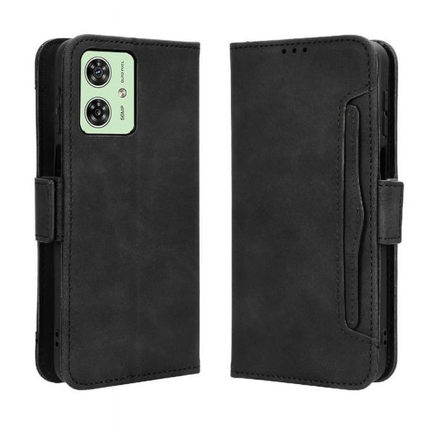 Funda Tipo Billetera FOXDOCK para Motorola MOTO G54 Power – Tapa Flip con Tarjetero