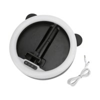 Irm - Aro Luz Led Plegable Soporte Celular Mesa Orejas Oso 28Cm