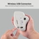 thumbnail image 5 of Trackball ELECOM Ergonomic Comfort IST inalámbrico de 2,4 GHz, color blanco, 5 of 8