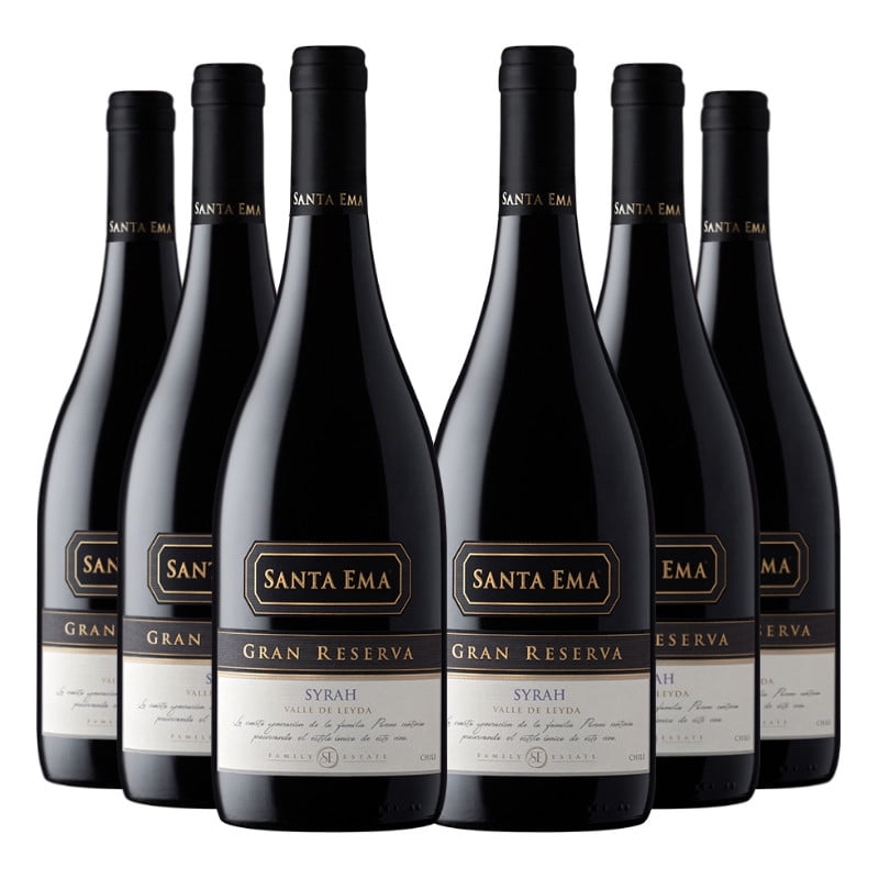 6 Vinos Gran Reserva Syrah, 750 Ml, 14%