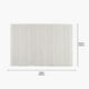 thumbnail image 5 of Alfombra Algodon Bartolome 170x240 Blanco, 5 of 5