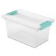 thumbnail image 2 of Caja de almacenamiento Sterilite 19628604 Medium Clip Transparente 11L, 2 of 9