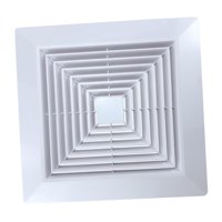 Magideal - Cubierta De Ventilador De Baño De Baño Techo De Baño Ventilador De Ventilador De Múltiples Usos Múltiples Montaje Cuadrado Difusor De Aire Cuadrado Pa 31 Cm