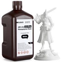 Resina De Impresión 3D Elegoo Resina Tipo Abs 3.0 Pro White 2 Kg