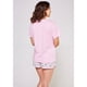 thumbnail image 2 of Pijama Mujer Short Algodón Rosado Talla M, 2 of 3