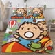 thumbnail image 3 of Minna No Tabo 3-Piece Bedding Set For Kids Boys Girls Adult Cartoon Warm Cute Fashion Holiday Present Gift Bed Sheets, 3 of 5