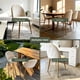 thumbnail image 5 of Silla Comedor Moderna Acolchada Metal Sora Venhoouse Felpa Beige, 5 of 8