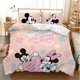 thumbnail image 1 of Mickey Mouse Anime Bedding Set Cartoon Duvet Cover Sets Full Size BeddingDecoration Printed Soft Set Children Boys Girl Bed Sheets, 1 of 5
