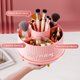 thumbnail image 2 of Soporte organizador para brochas de maquillaje Fanado Rotate 360°, color rosa, 2 of 8