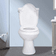 thumbnail image 3 of Asiento Y Tapa Wc De Cierre Lento Blanca Modern Blanco, 3 of 3