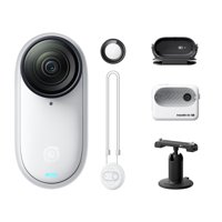 Cámara De Vlogs Insta360 Go 3S 128 Gb Blanca 4K Con Estabilización
