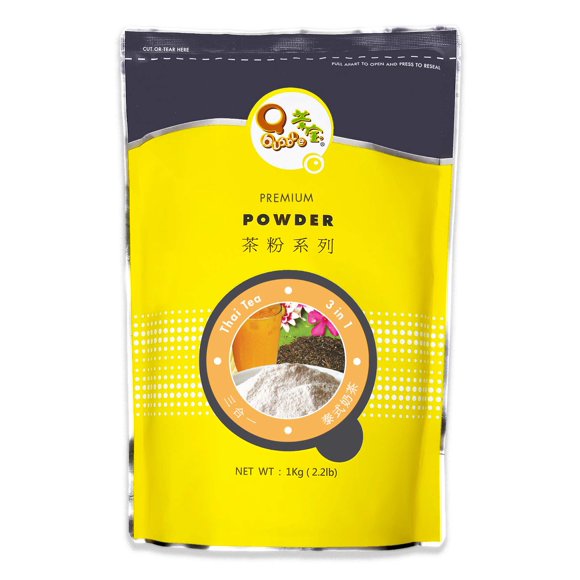 Polvo de té tailandés Qbubble 1 kg 3 en 1