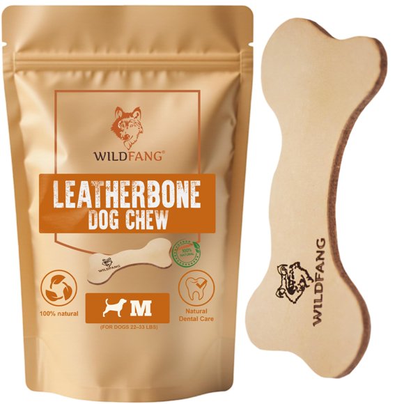 Juguete de Cuero para Perro Wildfang – Mediano 10‑15 kg (22‑33 lb)