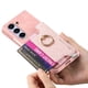 thumbnail image 2 of Funda Magnética Para Samsung Galaxy Z Flod 4 Con Billetera Y Anillo Protector Resistente Rosa, 2 of 6