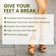 thumbnail image 4 of Plantillas para zapatos Bukihome Arch Support Gel, 3 pares, negras, L, 4 of 7
