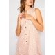thumbnail image 2 of Vestido Corto Floral Cristina Rosa rosa XL, 2 of 4