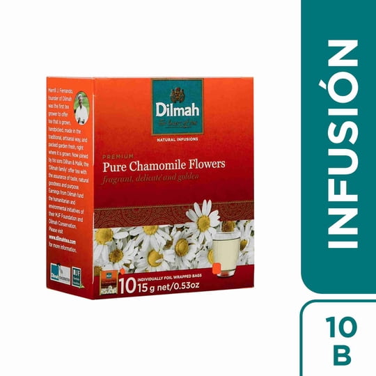 Té Manzanilla Caja 10Un Dilmah