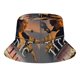 thumbnail image 5 of Película Titanic Sombrero bucket para adultos, gorra de protección solar, sombrero de pescador plegable para viajes al aire libre, pesca y actividades de verano, 5 of 6
