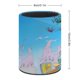 thumbnail image 2 of La Vida Moderna de Rocko-theme Cylinder Pen Holder Pencil Organizer with Flannel Lining PVC Leather Material Cardboard Base for study work 10*8CM, 2 of 6