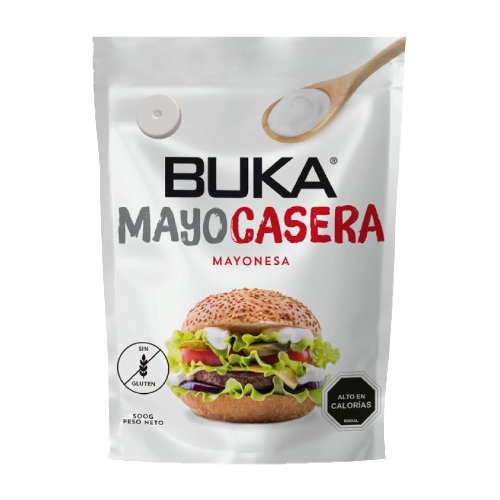Mayonesa Casera Doypack 500 g Buka