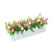 thumbnail image 3 of Planta De Flores Artificiales, Regalos Decorativos, Planta Falsa Para Dormitorio, Hogar, Boda, Flores Rosas, 3 of 5