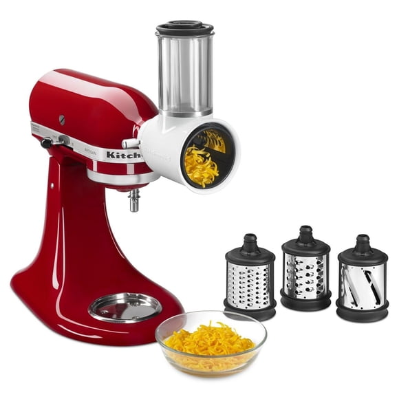 Accesorio para rebanar/triturar KitchenAid Fresh Prep 1, blanco