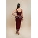 thumbnail image 3 of Set Conjunto Napolis en color burdeo - MM SHOP, 3 of 3