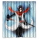 thumbnail image 1 of Cortina de ducha de Anime Bleach Captain Rukia Kuchiki, juego de cortina de baño con ganchos, tamaño 60 x 72 pulgadas, 1 of 3