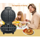 thumbnail image 3 of Máquina Waffles Sandwichera Antiadherente 1000w Practica Lau, 3 of 3