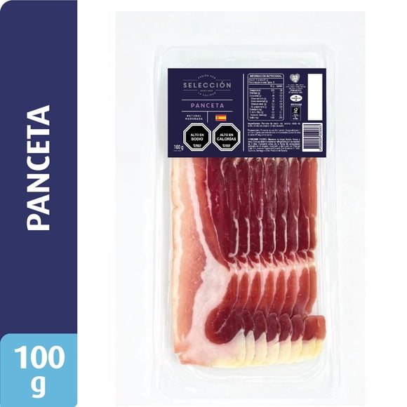 Panceta Madurada en Sal, 100 g