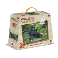 Puzzle Gorila (100 Piezas) - Toyng