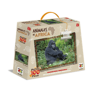 Puzzle 100 Piezas Gorila - Toyng
