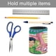 thumbnail image 5 of Cuentos de Dragones-theme Cylinder Pen Holder Pencil Organizer with Flannel Lining PVC Leather Material Cardboard Base for study work 10*8CM, 5 of 6