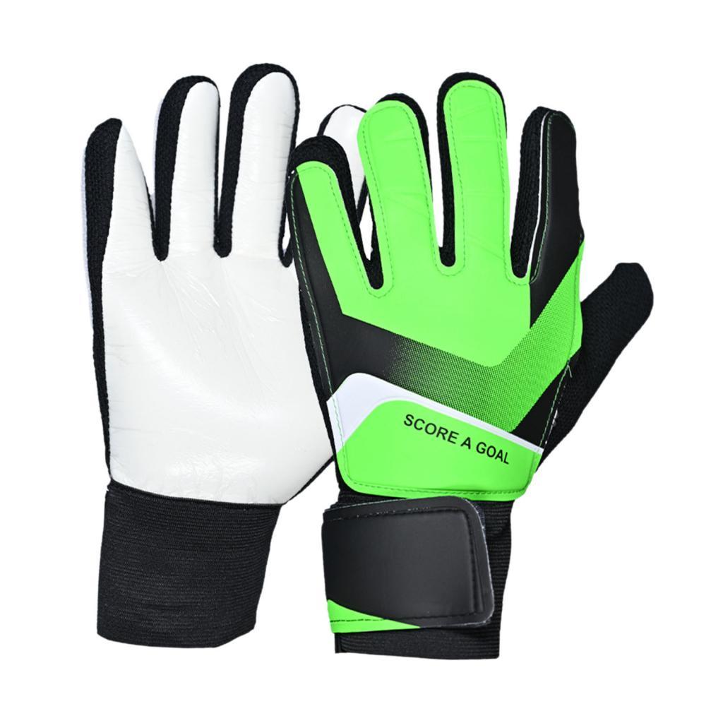 Ioensy - Guantes De Portero Antideslizantes Para Fútbol, Para Deportes De Pelota, Fútbol, Color Verde, Talla 6