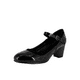 thumbnail image 2 of ZAPATOS ALQUIMIA 35/40 DE CUECA NEGRO CHAROL 3368-20 - Talla 37, 2 of 5