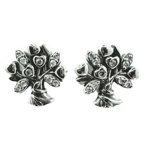 Nordvik London - Aros Árbol De La Vida Y Corazones Con Circones, Plata 925