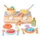 thumbnail image 1 of Juego De Cocina De Madera Para Niños, Juego De Cocina De Simulación Navideña, 1 of 5